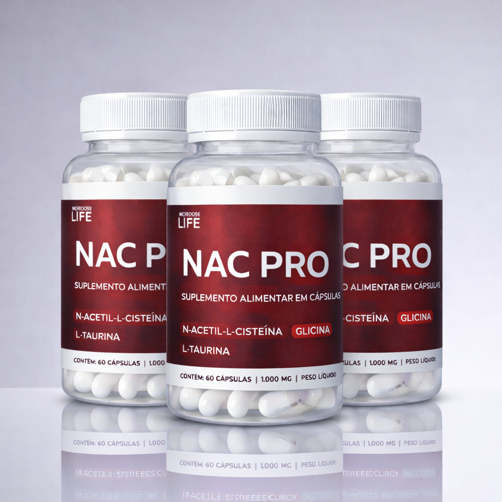 Nac Pro - Nac + Glicina e Taurina (60 Capsulas)