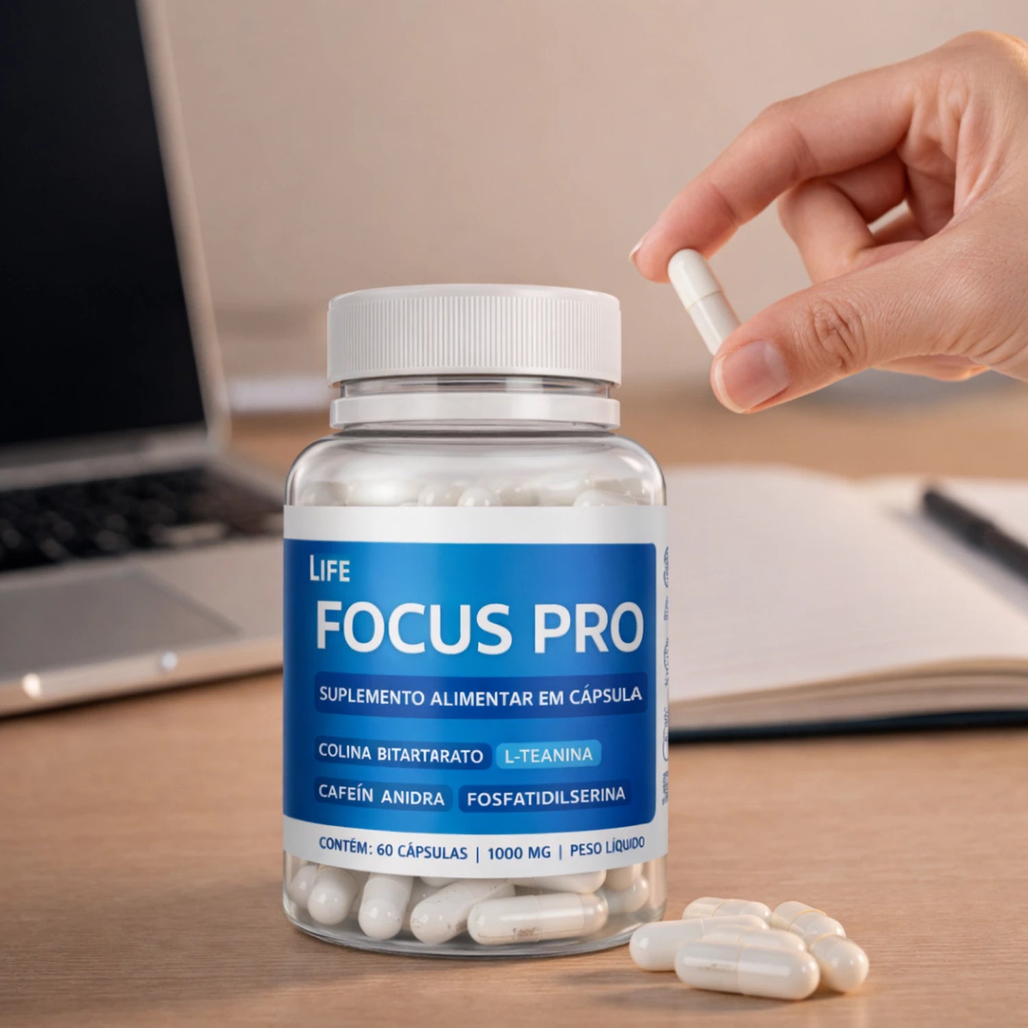 Focus Pro - Clareza e Foco (60 cápsulas)